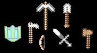 Minecraft weapons