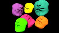 MOUTH SCULPTING MODEL