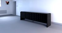 Brutalist vintage sideboard