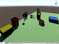 Garden Stuff low poly