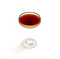 Coupe cup cocktail