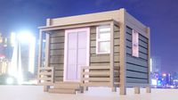 wood home