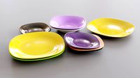 Plates Pack Low-poly