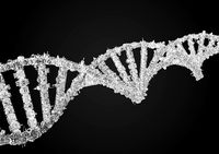 Futuristic DNA Strand