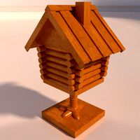 Toy House on chicken legs