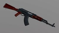 AKM-gun from PUBG