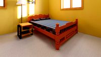 Wooden Bed