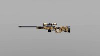AWM BOLT ACTION SNIPER RIFLE