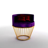 Velvet Armchair