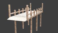 Wooden bridge