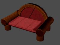 Stylized Bench
