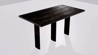 Dark Wood Table