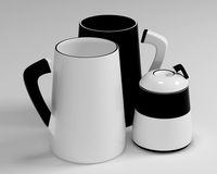 coffee and tea drinking set