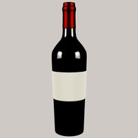 Red Wine Bottle