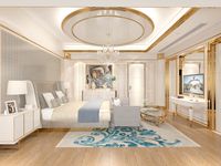 Luxury bedroom scene