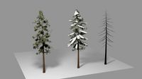 Tree Bundle - FBX files for Unity
