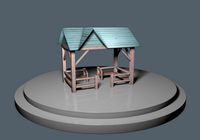 Modular Wooden Garden park House Gazebo Pergola