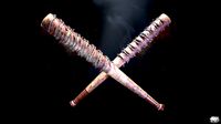 Baseball Bat with Barbwire