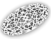 metal insert for earring rings