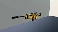 Space Rifle Yellow