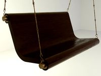 Unique Wooden Swing
