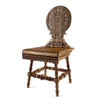 Antique Russian Carved Chair