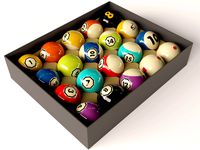 Pool Billiards Cyclop Hyperion Tournament Pro TV Balls