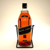 Whiskey Johnnie Walker Black Label bottle 4.5l