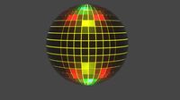 disco ball low poly