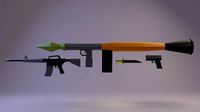 Low Poly Weapon Pack