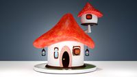mushroom house