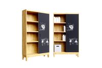 Crate and Barrel Chalkboard Cocoa Bookcase