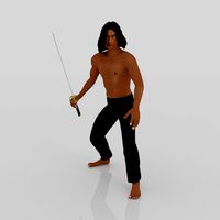 Rigged Ninja Assasin