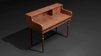 Writing Desk Low poly