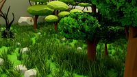 3D Low Poly Nature and Dungeon Kit
