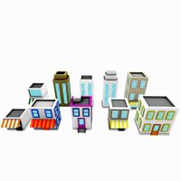 Cartoon Buildings