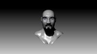 Realistic Male Head