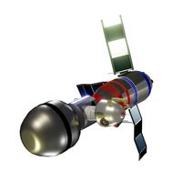 Soyuz Salyut and Space Capsule
