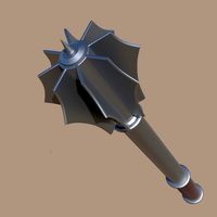 Steel Club Mace - Blunt Weapon