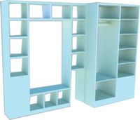 Open Rack Wardrobe