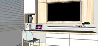 mueble de tv escritorio