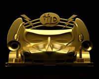 Organic Golden Car 2