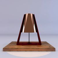 Heal s Bend Table Lamp Copper