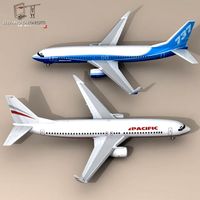 B737 800 3D Model