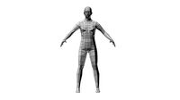 Low Poly Base Mesh Male