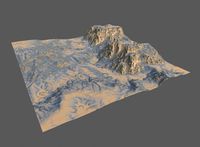 Fantasy Desert Landscape