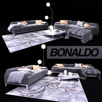 Elegant sofa in contemporary style, BONALDO