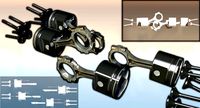 flat 4 wrx pistons