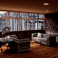APARTMENT INTERIOR SCENE 3D MODEL