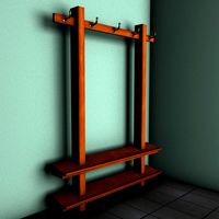 Shoe -cum- Coat Rack